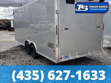 8.5x20 Alcom Aluminum EZ Hauler XLT Auto Trailer - 7'0" Interior - 10K GVWR -