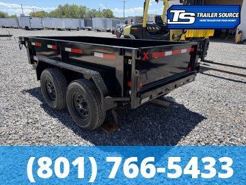 5x10 Maxx-D D6X Dump Trailer - 10K GVWR - Slide Out Ramps