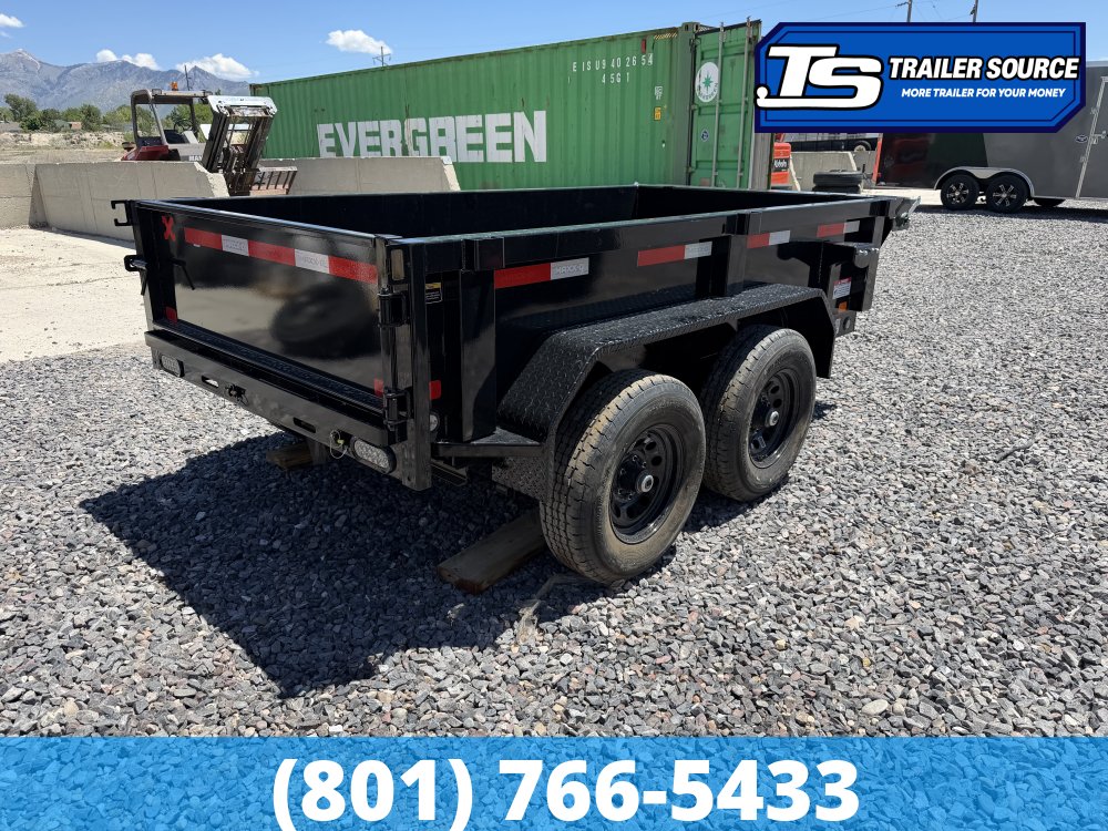 5x10 Maxx-D D6X Dump Trailer - 10K GVWR - Slide Out Ramps