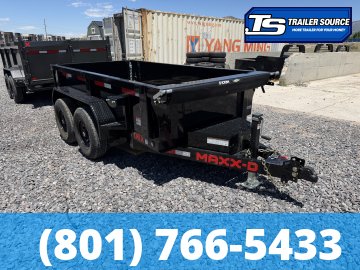 5x10 Maxx-D D6X Dump Trailer - 10K GVWR - Slide Out Ramps