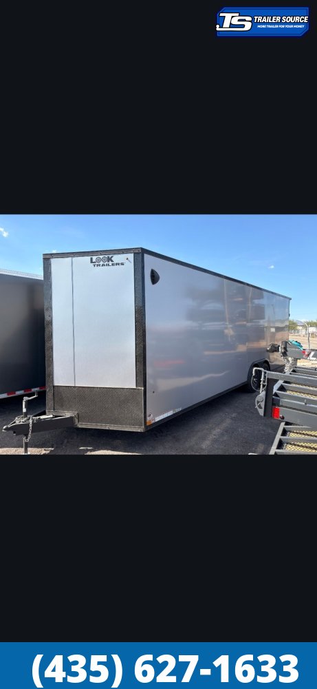 8.5x26 Look Element Elite Enclosed Car Hauler