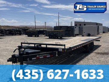 8.5x24 Iron Bull TDP Deckover Tilt Trailer - 14K GVWR -