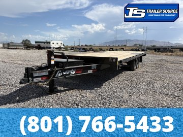 8.5x20 Liberty LOA Deckover Equipment Trailer - 15.4K GVWR -