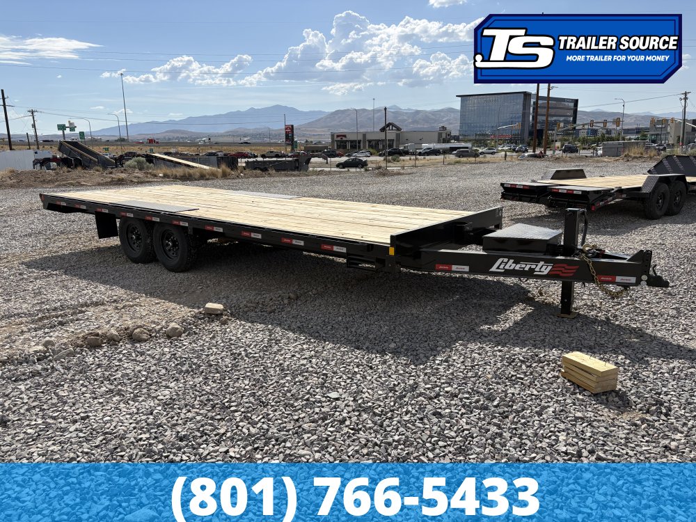 8.5x20 Liberty LOA Deckover Equipment Trailer - 15.4K GVWR -