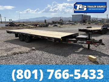 8.5x20 Liberty LOA Deckover Equipment Trailer - 15.4K GVWR -