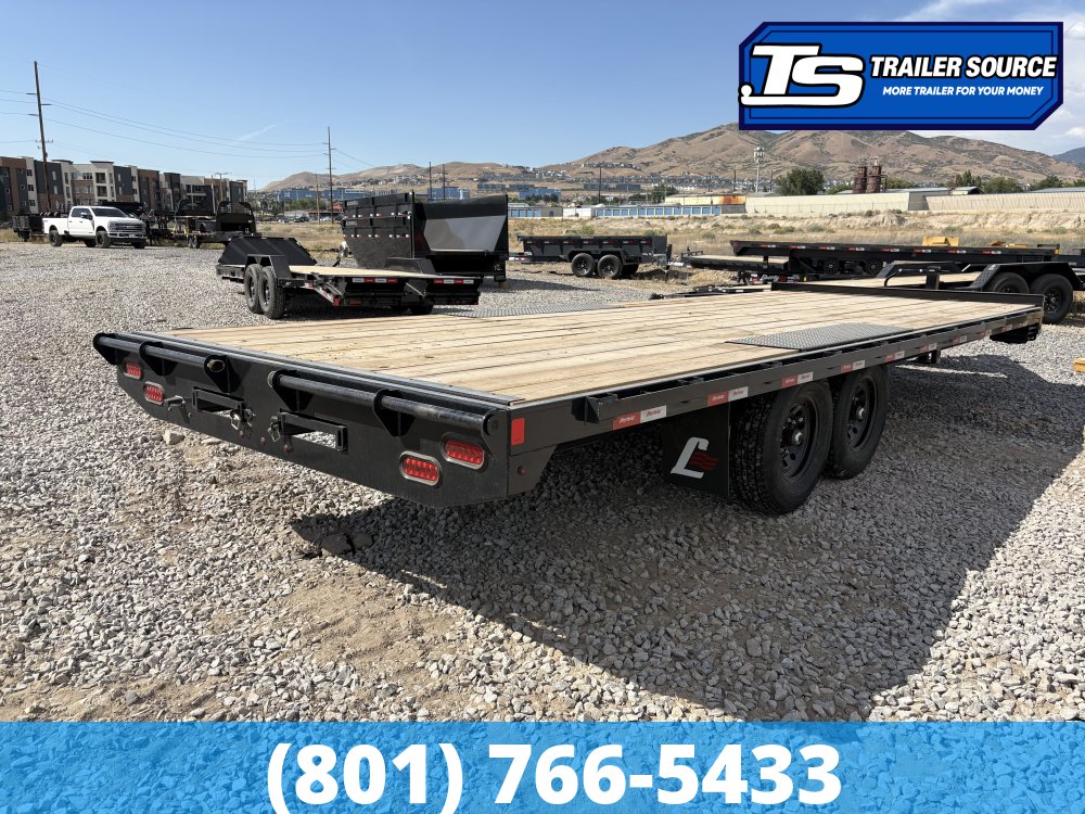 8.5x20 Liberty LOA Deckover Equipment Trailer - 15.4K GVWR -