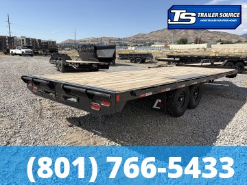 8.5x20 Liberty LOA Deckover Equipment Trailer - 15.4K GVWR -