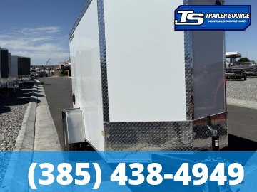 5x8 Wells Cargo FastTrac Enclosed Cargo Trailer - 5'6" Interior - 3.5K GVWR - .080 PolyCor, Ramp Door