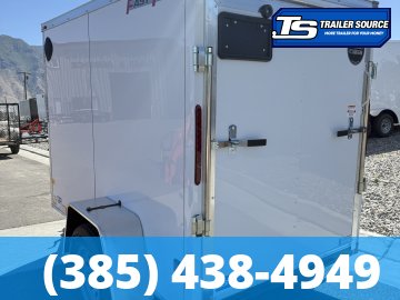 5x8 Wells Cargo FastTrac Enclosed Cargo Trailer - 5'6" Interior - 3.5K GVWR - .080 PolyCor, Ramp Door