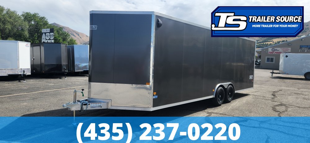 8.5x24 Alcom Aluminum EZ Hauler XLT Auto