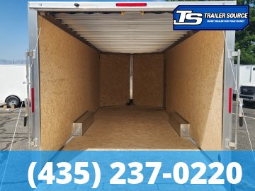 8.5x24 Alcom Aluminum EZ Hauler XLT Auto Trailer - 7'0" Interior - 10K GVWR - Dovetail
