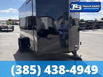 6x12 Look ST DLX Enclosed Cargo Trailer - 6'6" Interior - 3.5K GVWR - .080 PolyCor, Rear Spoiler w/ Load Lights