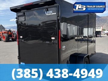 6x12 Look ST DLX Enclosed Cargo Trailer - 6'6" Interior - 3.5K GVWR - .080 PolyCor, Rear Spoiler w/ Load Lights