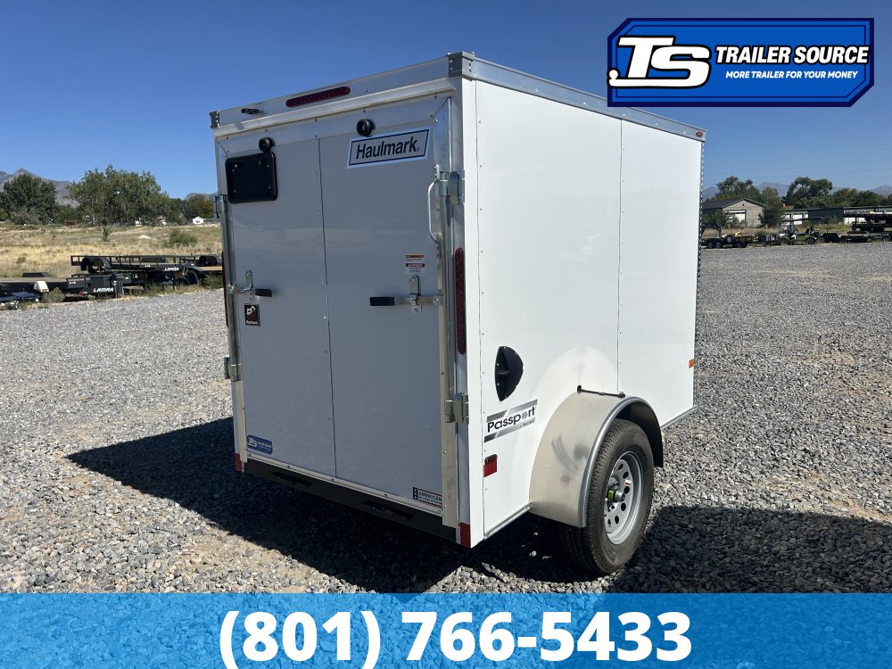 5x8 Haulmark Passport Enclosed Cargo Trailer - 5'6" Interior - 3.5K GVWR -