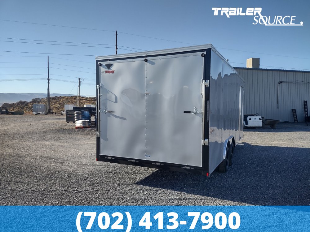 8.5x20 Mirage Xpress 7'0" Interior 7K Tandem Axle Enclosed Cargo