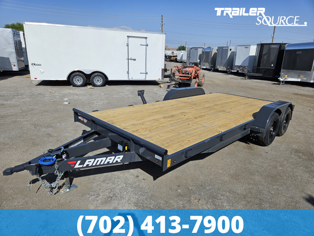 7x16 Lamar  7K Car Hauler Trailer