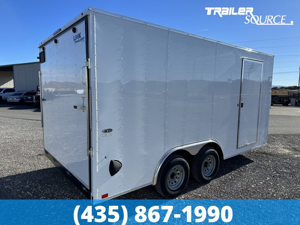 8.5x16 Look ST DLX 7'0" Interior 7K Tandem Axle Enclosed Cargo