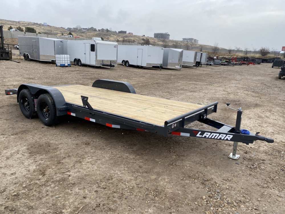 7x18 Lamar Car Hauler 10K Car Hauler Trailer