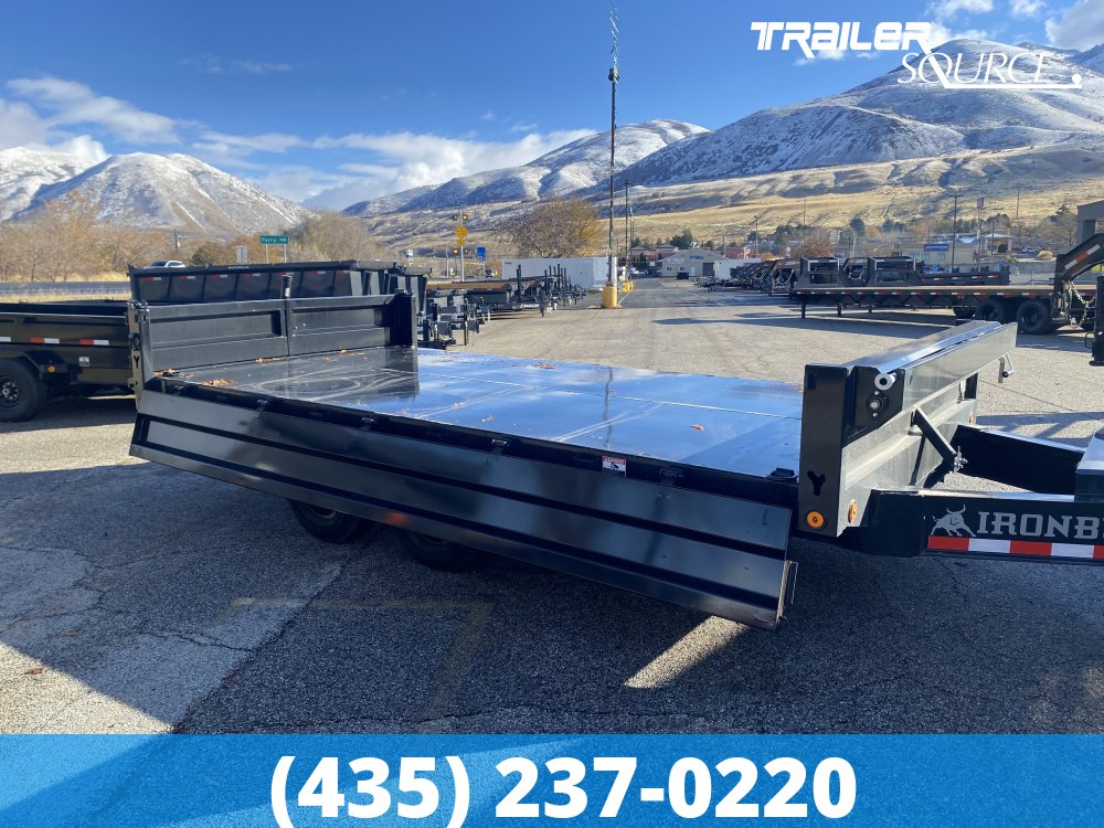 8.5x16 Iron Bull DDP 14K Dump Trailer