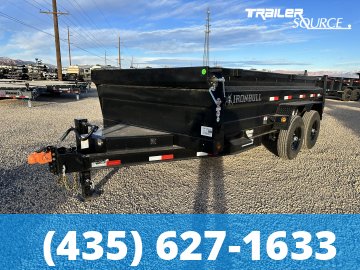 7x14 Iron Bull DWB 24" Sides 14K Dump Trailer