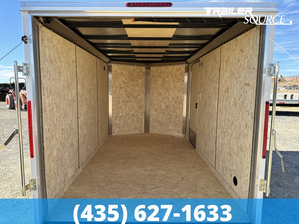 7x12 Look ST DLX 6'6" Interior 3.5K Tandem Axle Enclosed Cargo