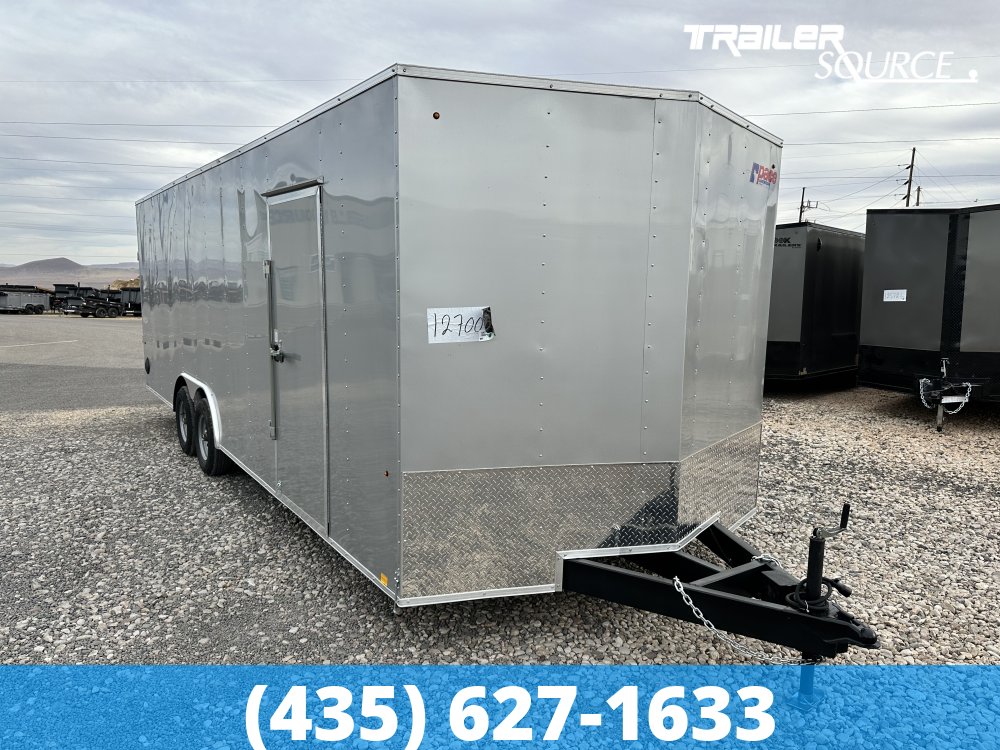 8.5x24 Pace American Outback DLX 7'0" Interior 10K Tandem Axle Enclosed Cargo