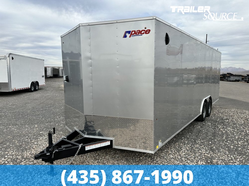 8.5x24 Pace American Outback Deluxe 7'0" Interior 10K Tandem Axle Enclosed Cargo