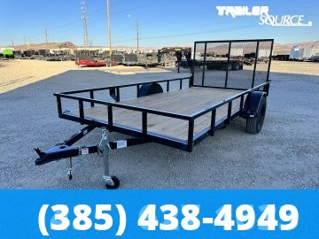 7x14 Built MAX Series Single Axle Utility