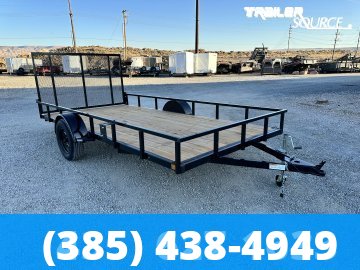 7x14 Built MAX Series Single Axle Utility