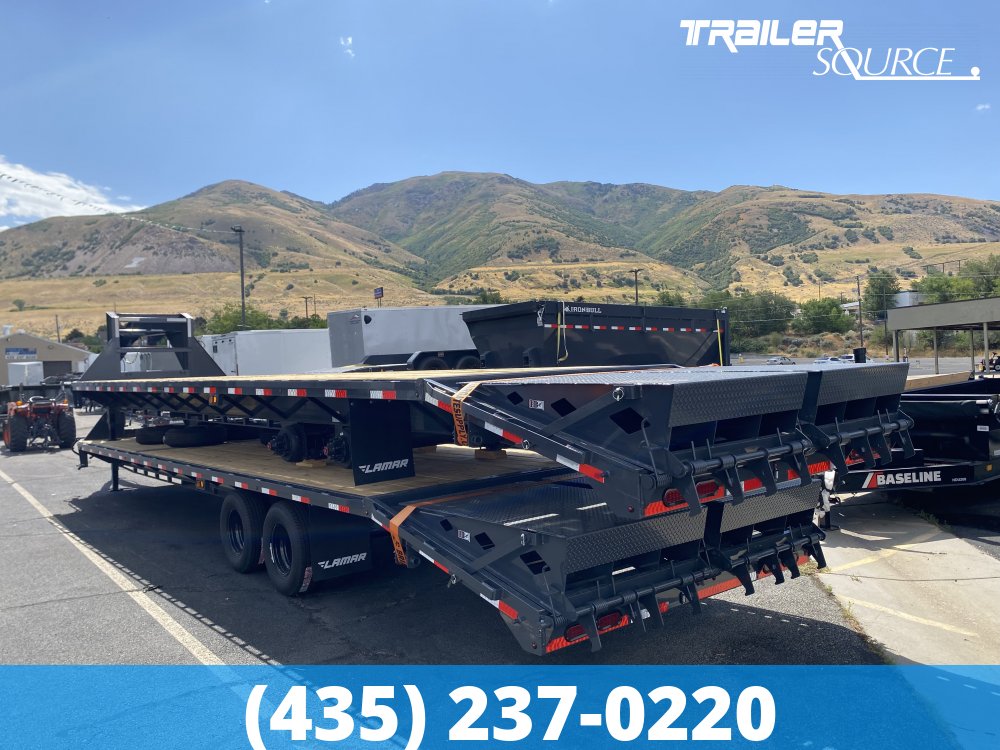 8.5x36 Lamar FD Gooseneck 12k axles 24K
