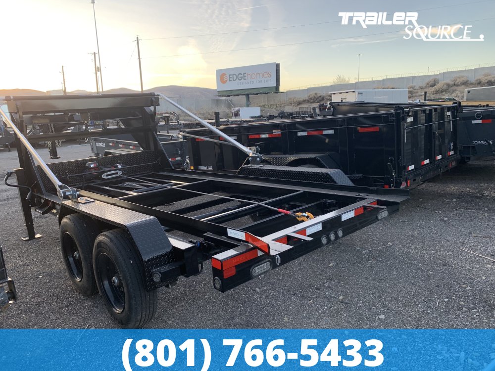 7x14 Maxx-D ROX Gooseneck Roll Off Trailer
