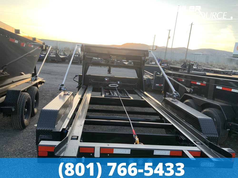 7x14 Maxx-D ROX Gooseneck Roll Off Trailer