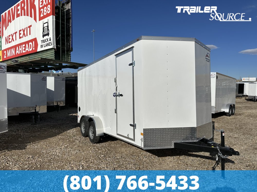 7x16 American Hauler Arrow 7'0" 7K Tandem Axle Enclosed Cargo