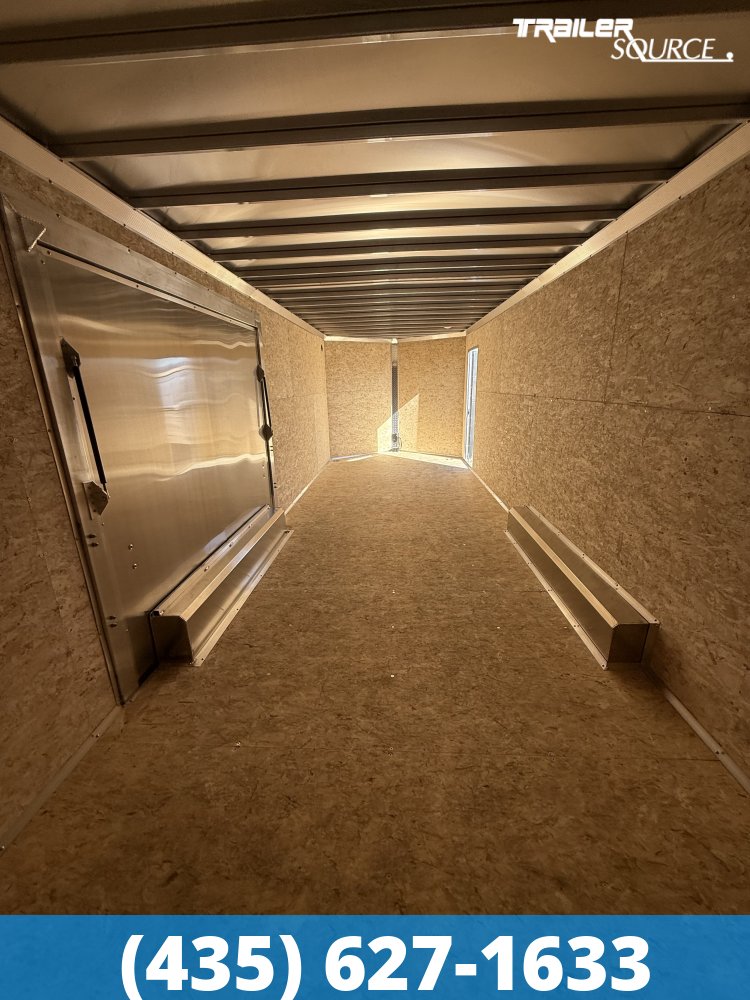 8.5x28 Alcom Mission EZ Hauler 7'0" Interior Enclosed Cargo