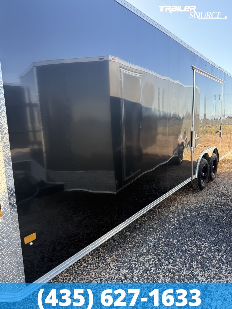 8.5x28 Alcom Mission EZ Hauler 7'0" Interior Enclosed Cargo