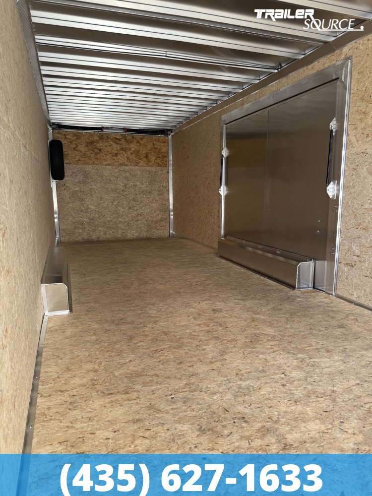 8.5x28 Alcom Mission EZ Hauler 7'0" Interior Enclosed Cargo