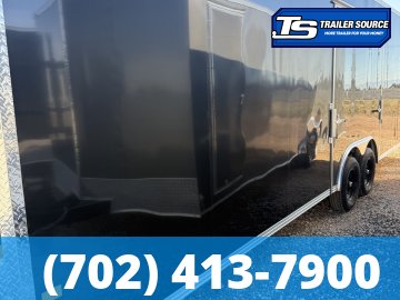 8.5x28 Alcom Aluminum EZ Hauler XLT Trailer - 7'0" Interior - 10K GVWR - Ultimate Escape Door