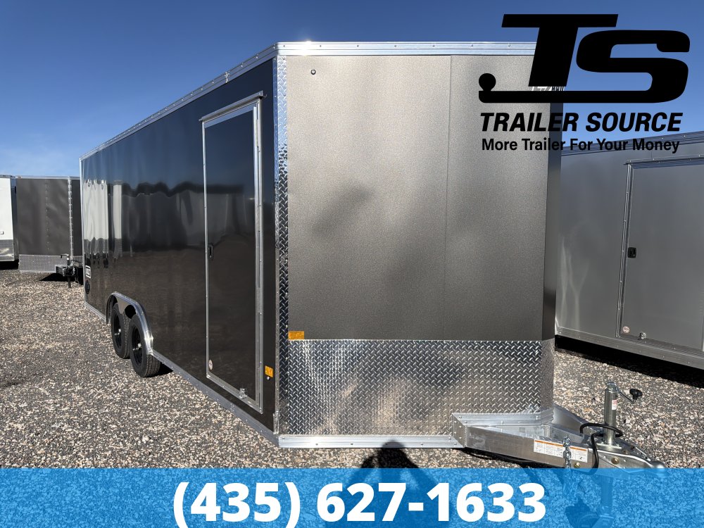 8.5x20 Alcom Aluminum XLT Enclosed Car Hauler