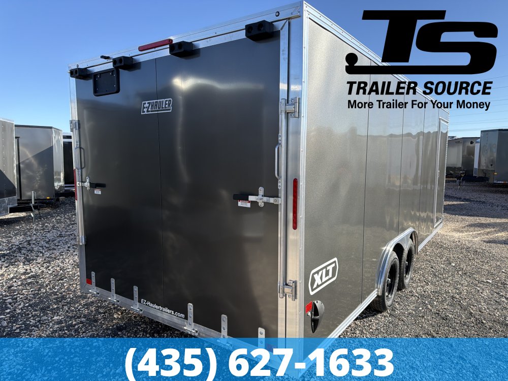 8.5x20 Alcom Aluminum XLT Enclosed Car Hauler