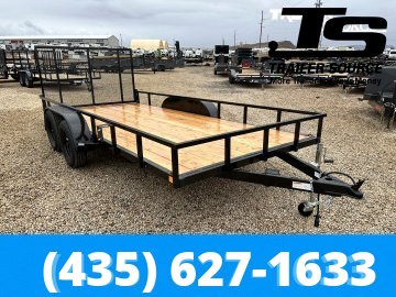 7x14 Built MAX Series Tandem Axle ATV Trailer - 7K GVWR - Ramp Gate
