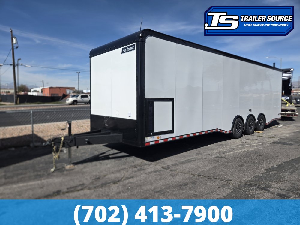8.5x32 Haulmark Edge Turbo Pkg Premium Enclosed Race Car Hauler