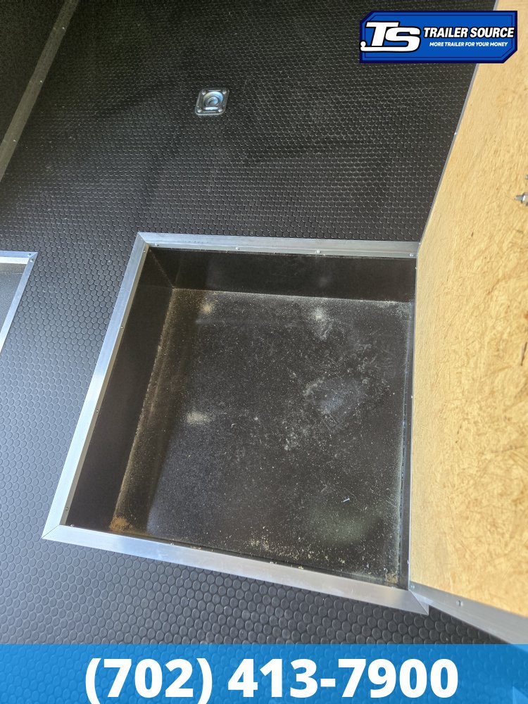 8.5x32 Haulmark Edge Turbo Pkg Premium Enclosed Race Car Hauler Trailer - 7'10" Interior - 18K GVWR - Black Out Package