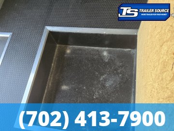 8.5x32 Haulmark Edge Turbo Pkg Premium Enclosed Race Car Hauler Trailer - 7'10" Interior - 18K GVWR - Black Out Package