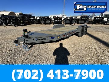7x20 Diamond C HDT 207 Tilt Trailer - 15.5K GVWR -