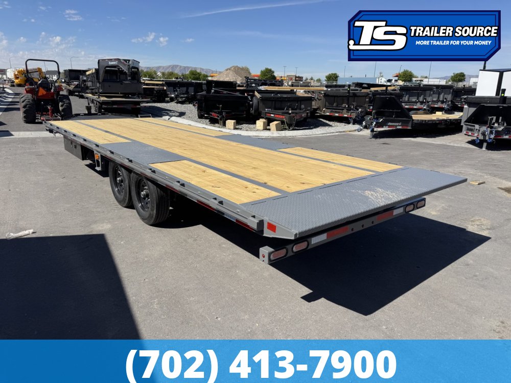 8.5x26 Diamond C DET 207 Deckover Tilt Trailer - 15.5K GVWR -