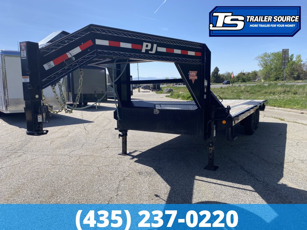 8.5x20 PJ Trailers Tilt Tilt Trailer - 14K GVWR -