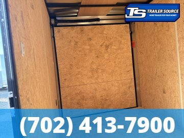 6x12 Look ST DLX Enclosed Cargo Trailer - 6'6" Interior - 3.5K GVWR - .080 PolyCor, 16" Cross Member Upgrade, Rear Spoiler w/ Load Lights