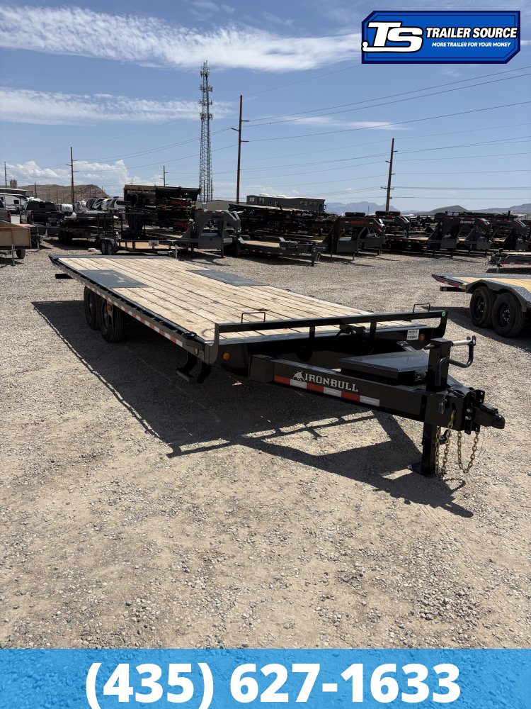 8.5x26 Iron Bull TDP Deckover Tilt Trailer - 14K GVWR -