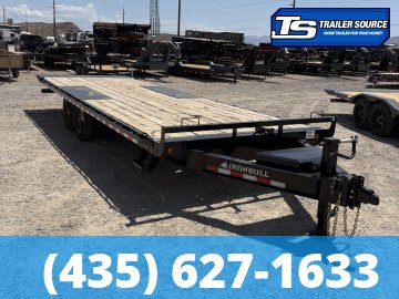 8.5x26 Iron Bull TDP Deckover Tilt Trailer - 14K GVWR -
