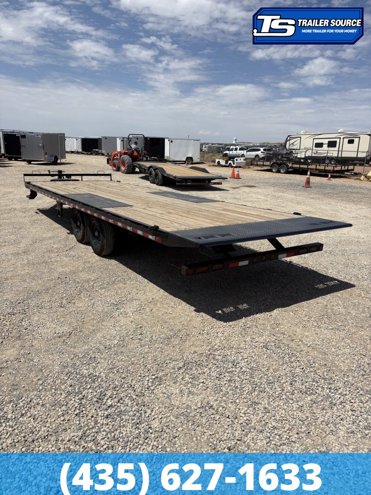 8.5x26 Iron Bull TDP Deckover Tilt Trailer - 14K GVWR -